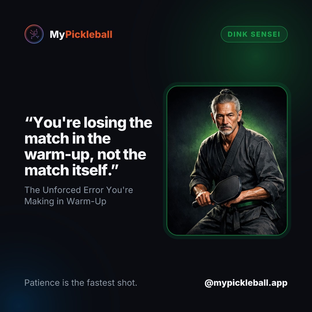 The Unforced Error You're Making in Warm-Up